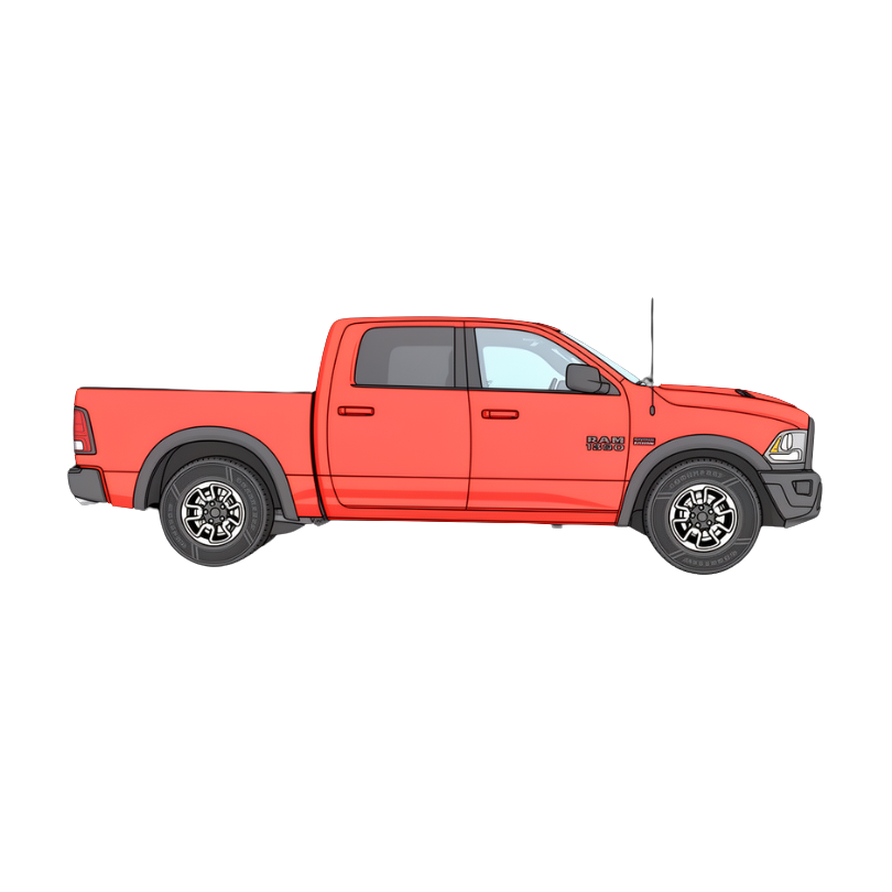 For Ram 1500 2013-2018