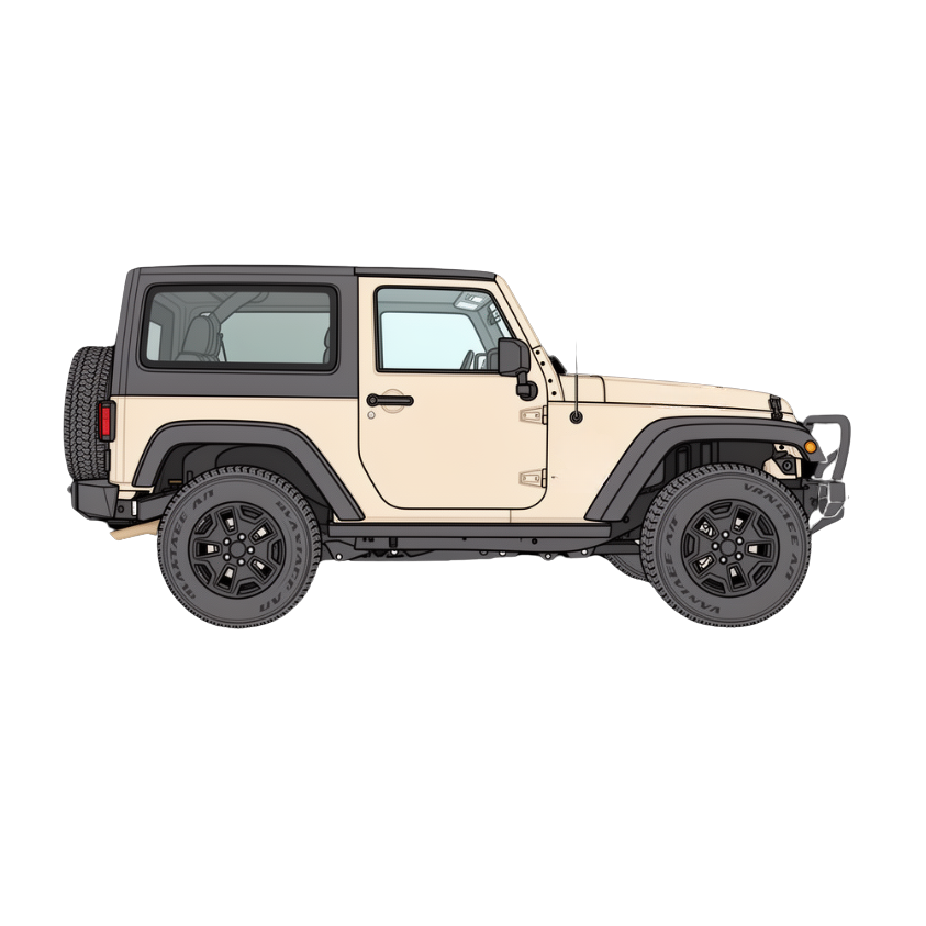 For Jeep Wrangler JK 2011-2018