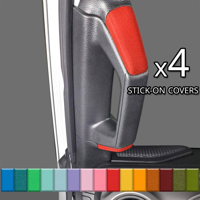 For Jeep Wrangler JL Gladiator - Grab Handle Stick-On Covers 2018-2023 52 Colors | 2-Handle Set