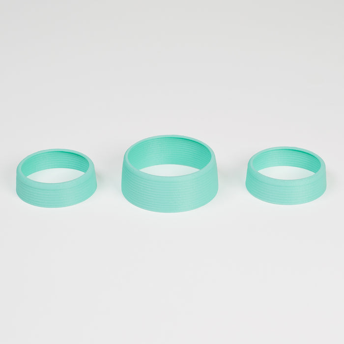 For Jeep Cherokee - Knob Press-Fit Covers 2014-2023 | 3-Knob Set 52 Colors