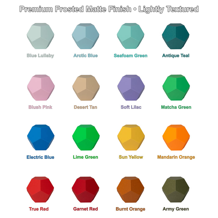 For GMC Sierra - Knob Press-Fit Covers 2014-2018 | 5-Knob Set 52 Colors