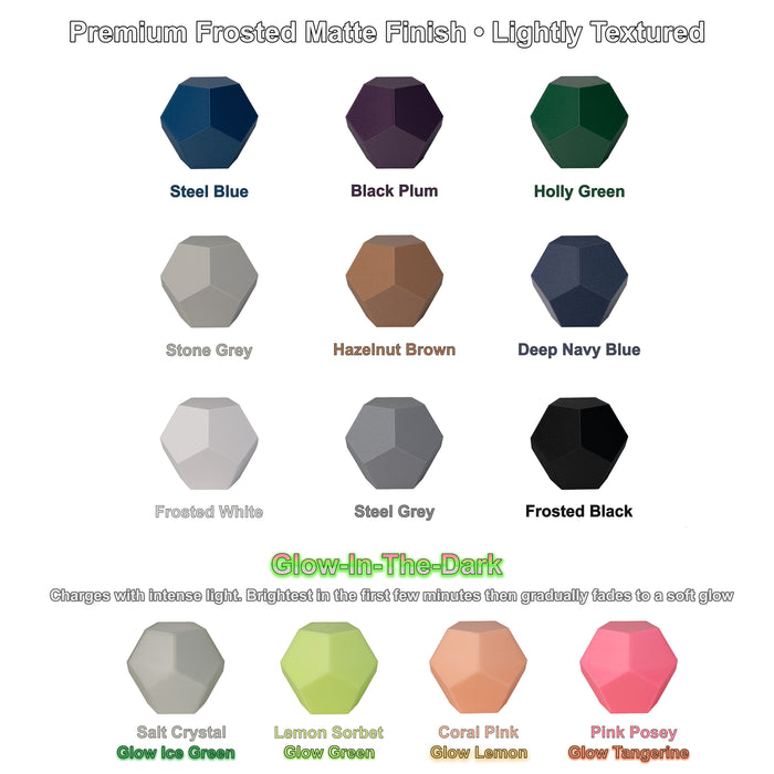 For GMC Sierra - Knob Press-Fit Covers 2014-2018 | 5-Knob Set 52 Colors